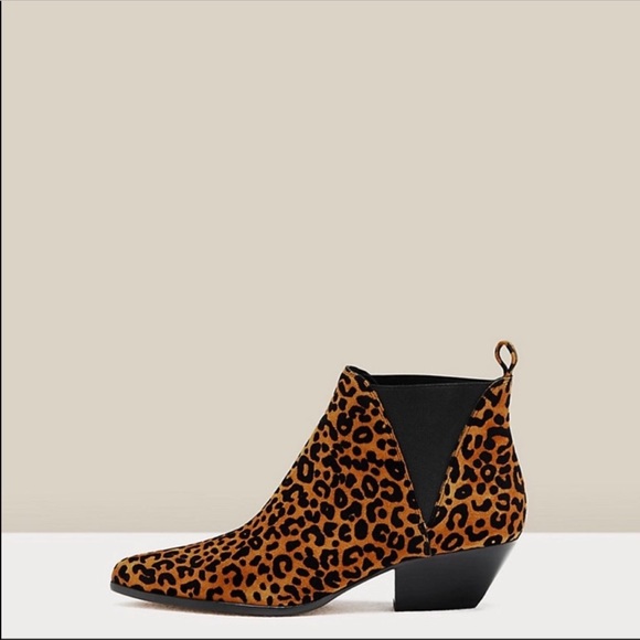 New! DIANE VON FURSTENBERG Suede Chelsea Boots - Picture 2 of 13